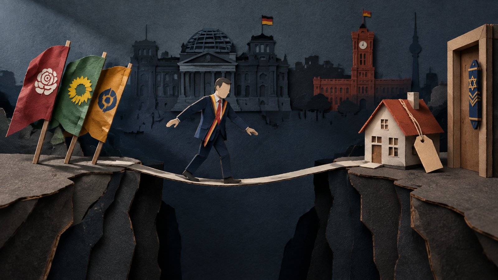 Papierkunst-Illustration