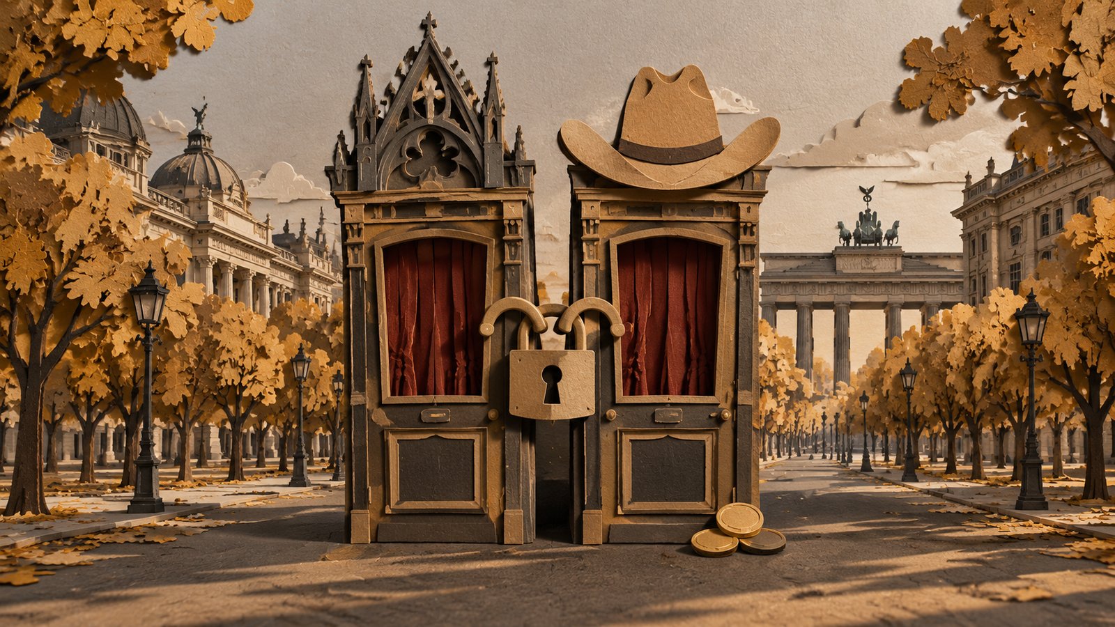 Paper-craft illustration