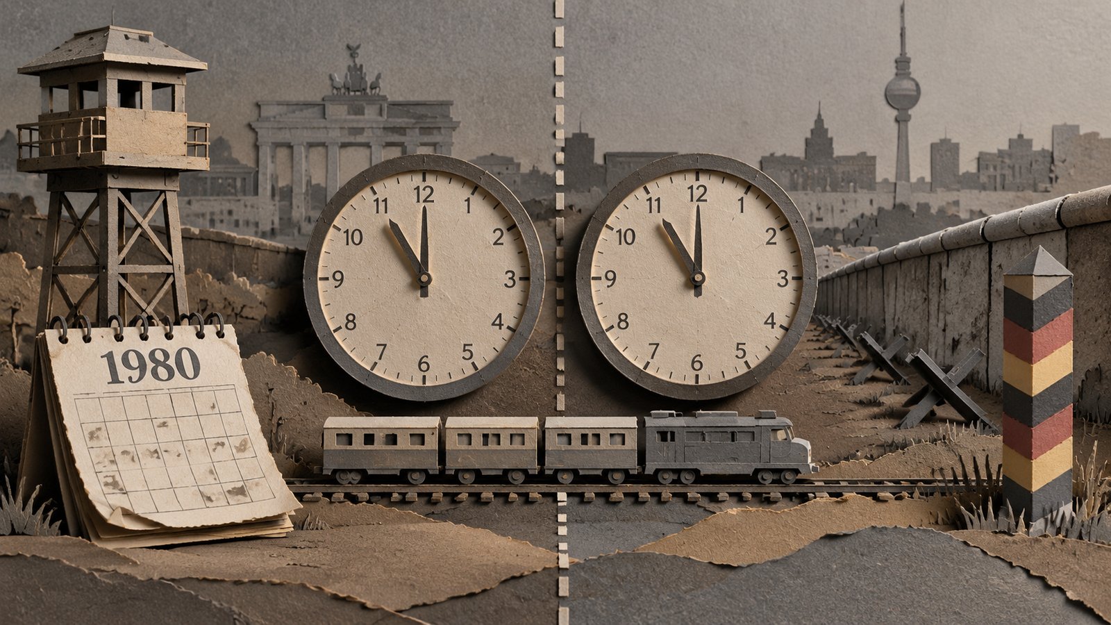Paper-craft illustration