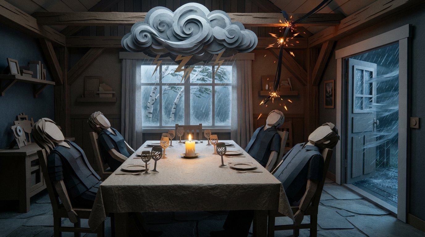 Paper-craft illustration