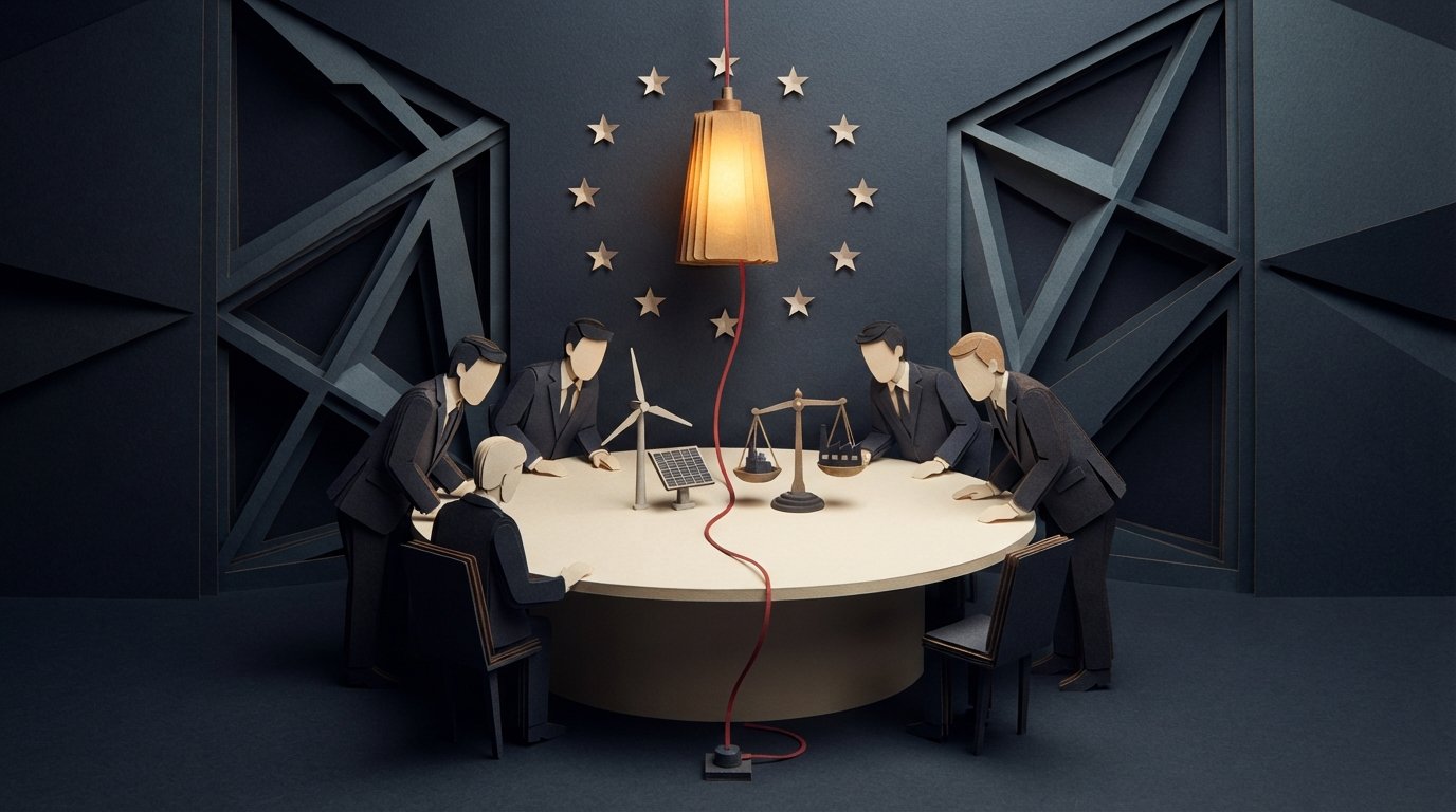 Paper-craft illustration
