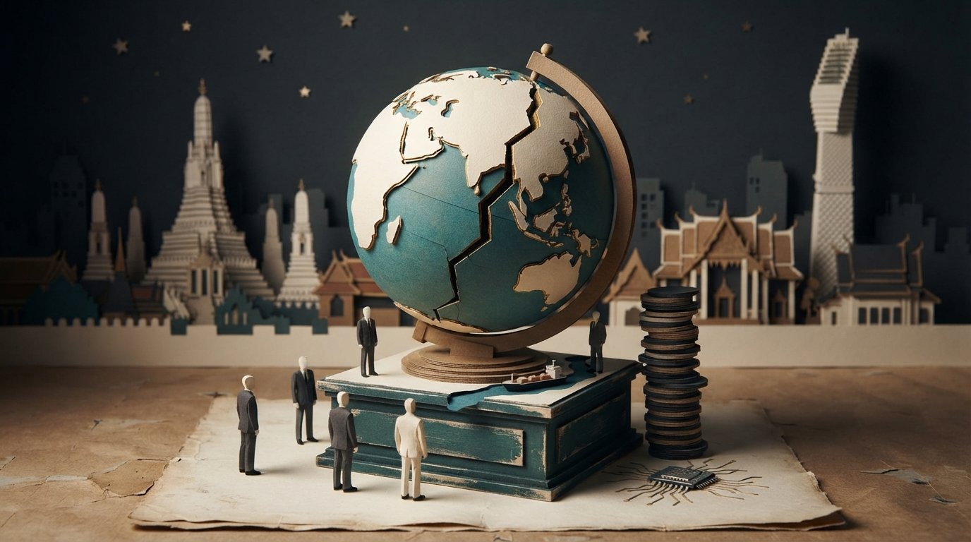 Paper-craft illustration