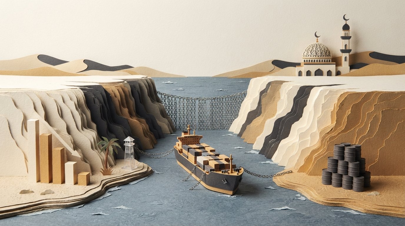 Paper-craft illustration