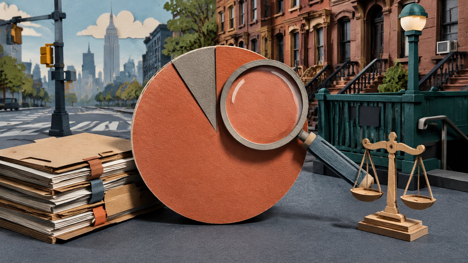 Illustration en papier découpé