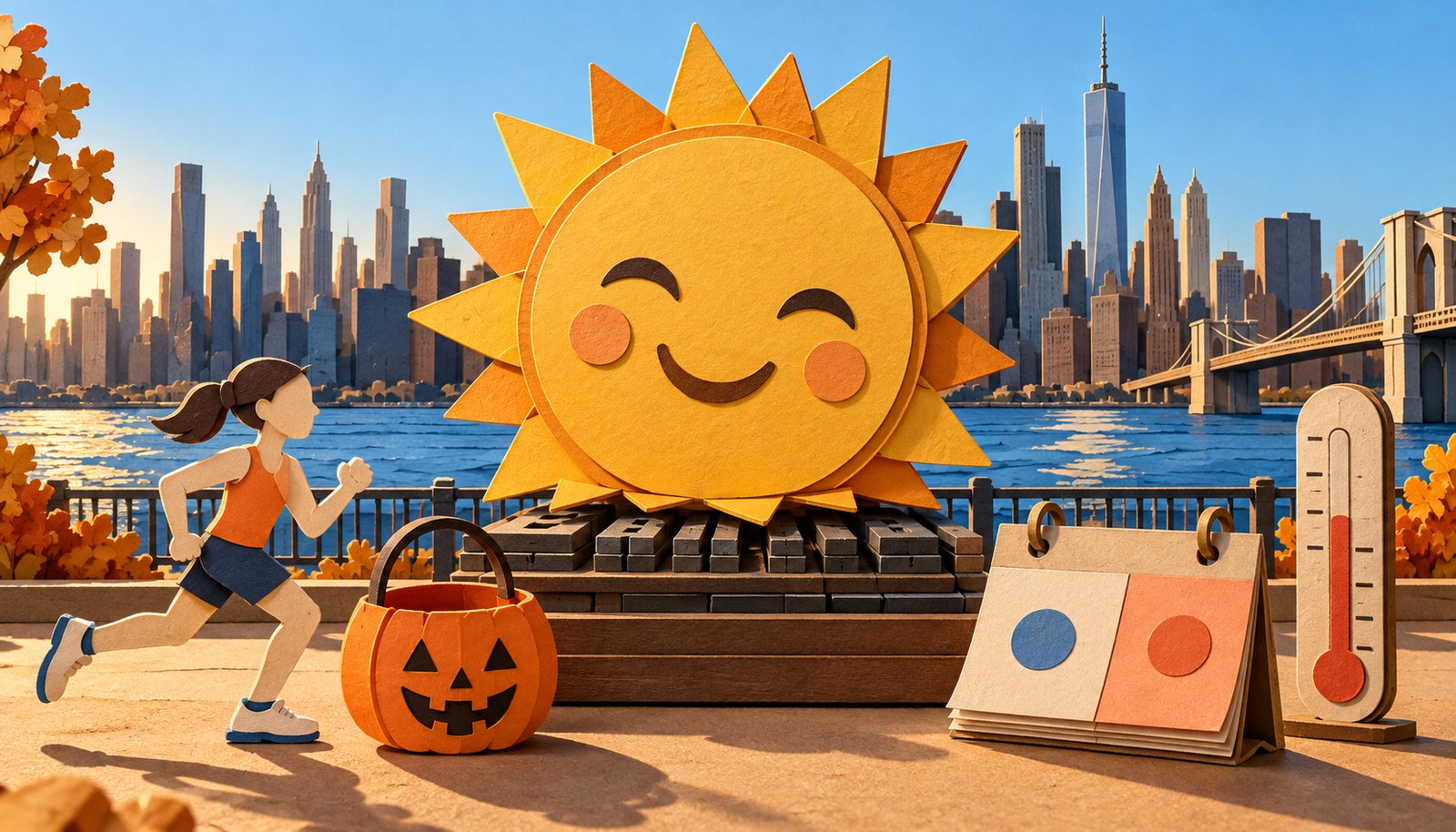 Paper-craft illustration