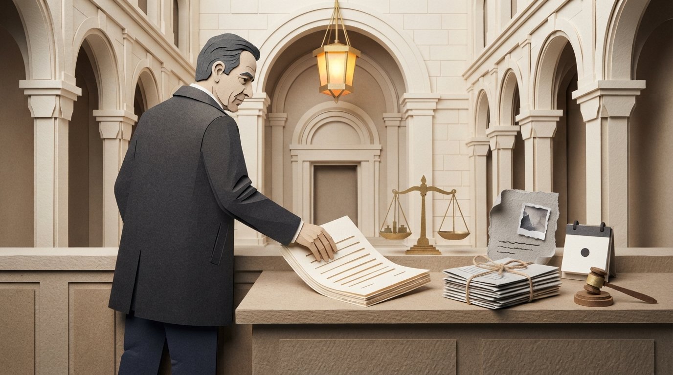 Paper-craft illustration