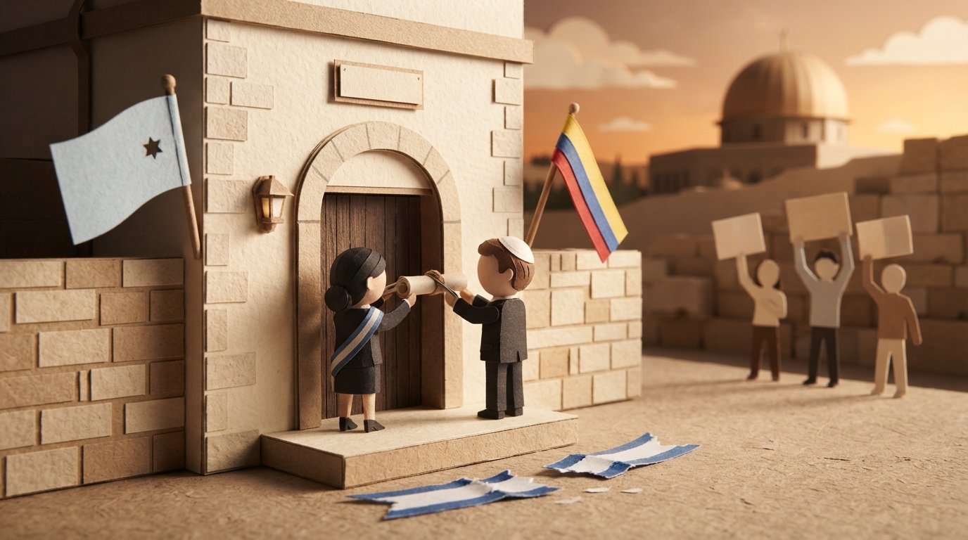 Paper-craft illustration