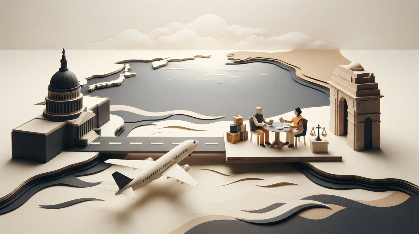 Paper-craft illustration